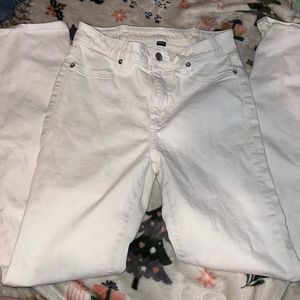 White American Eagle Stretch Flared Jeans